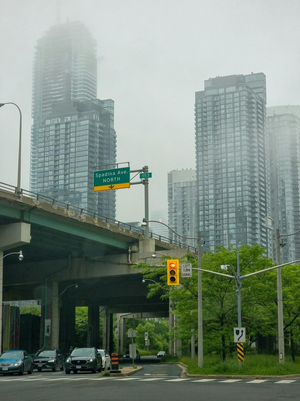 Map showing location of Flare Vortex Nexion Studios at 1250 Bay Street, Toronto